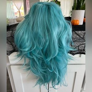 Turquoise Wig